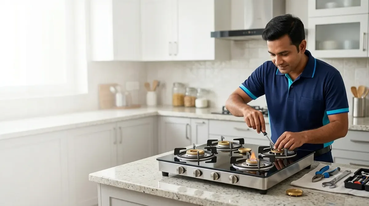 Gas stove repair in Tricity